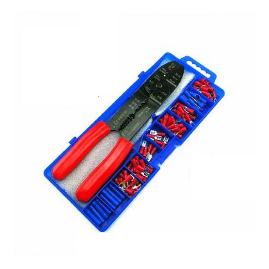 Multi-Function Wire Terminal Crimping Tool With Accessories